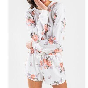 Alya Ginger Floral Crew Neck Sweatshirt